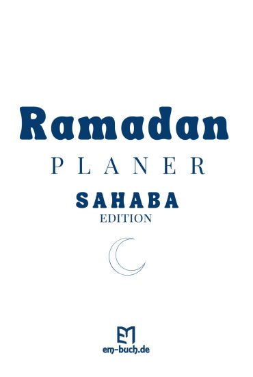 (Bild für) RAMADAN Planer - Sahaba edition