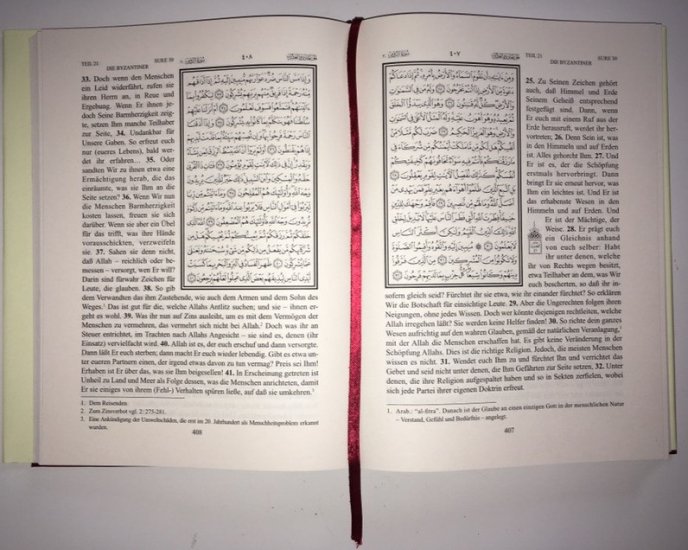 (Bild für) Der Koran, Arabisch / Deutsch, MAXIFORMAT (A4)
